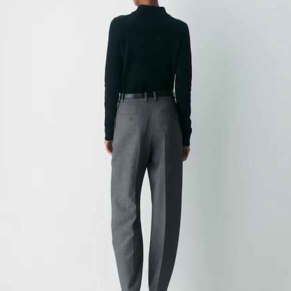 NWT Aritzia FATALE Merino Wool Sweater Black L - Picture 5 of 6